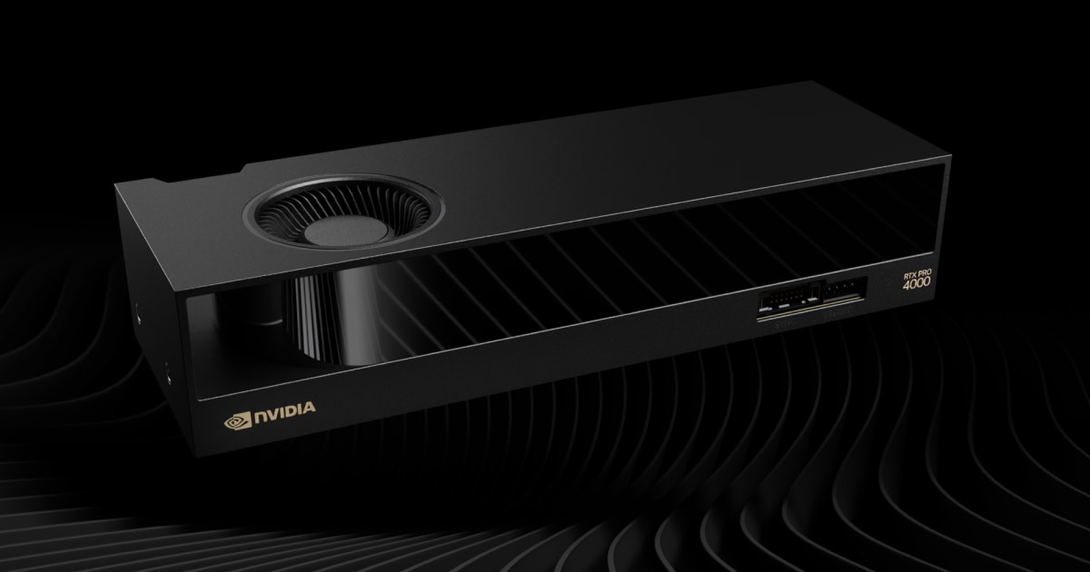 NVIDIA RTX PRO 4000 24GB Blackwell bulk
